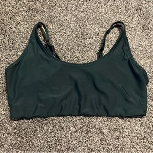 Old Navy Dark Green Swim Top